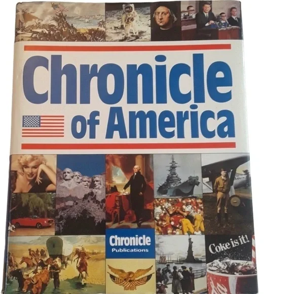 Chronicle of America Hardcover Vintage 90’s - Picture 2 of 11